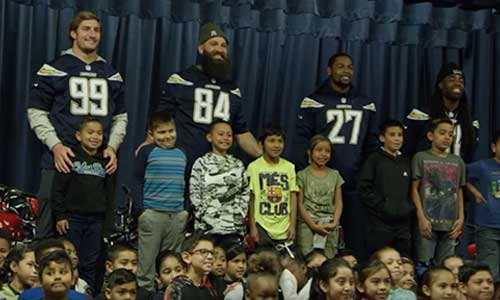 NFL Chargers Bikes for Kids Foundation
